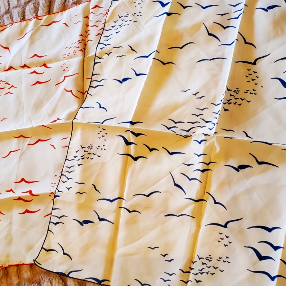 Vintage seagull scarfs